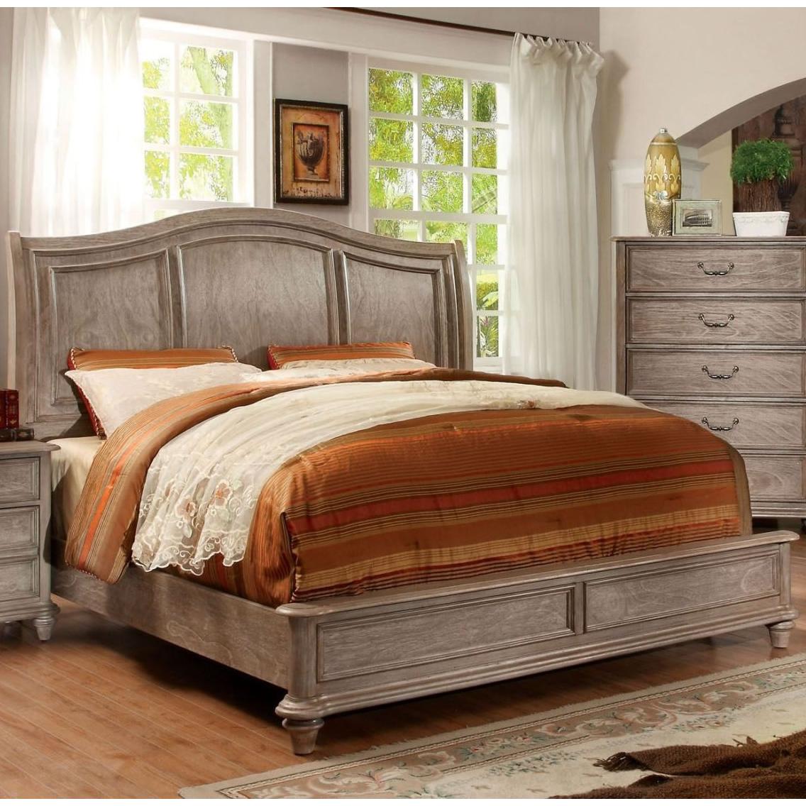  Furniture of America Belgrade II Queen Panel Bed CM7611Q-BED IMAGE 1