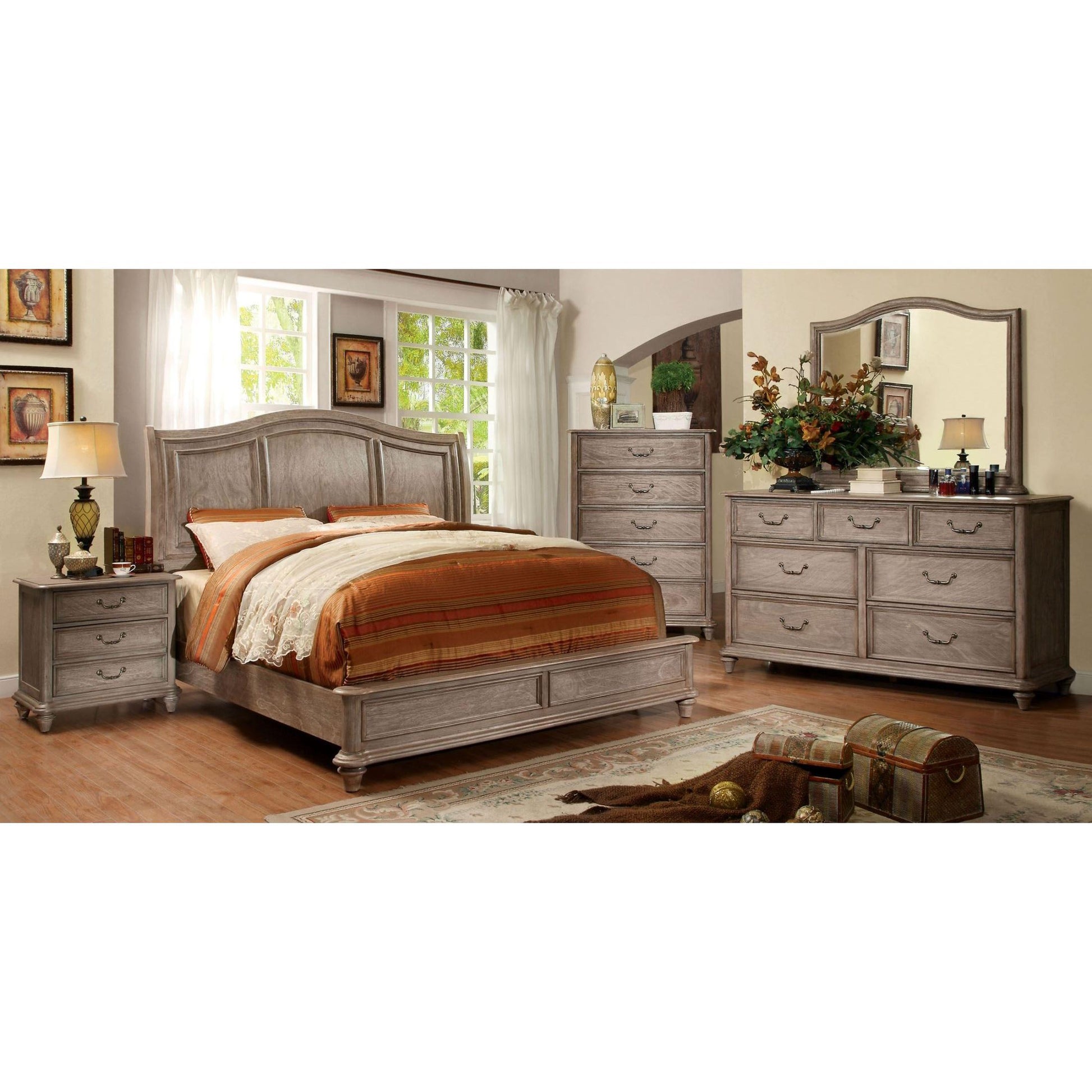 Furniture of America Belgrade II Queen Panel Bed CM7611Q-BED IMAGE 3