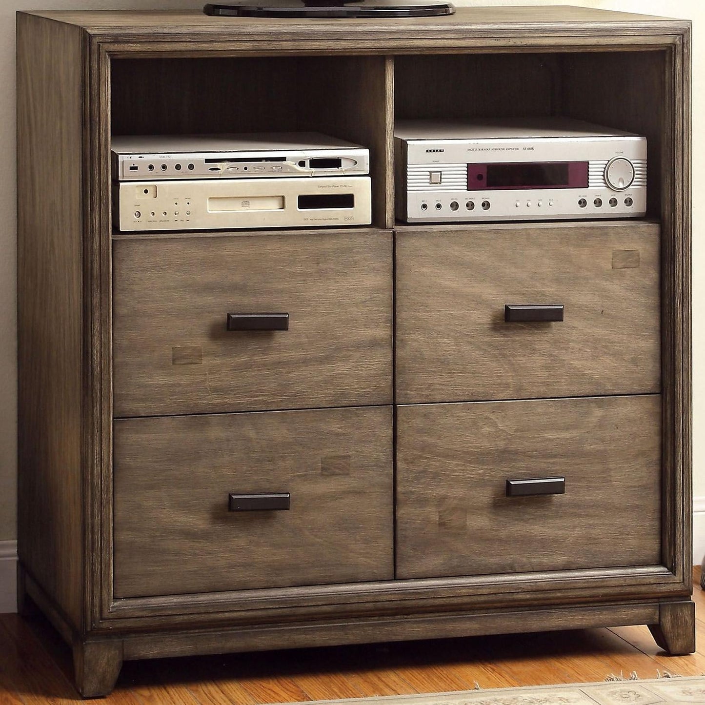  Furniture of America Antler 4-Drawer Media Chest CM7615TV IMAGE 1
