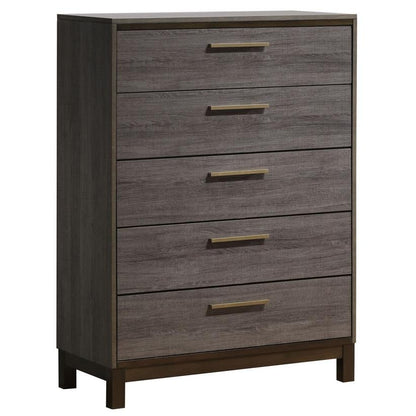  Furniture of America Manvel 5-Drawer Chest CM7867C IMAGE 1