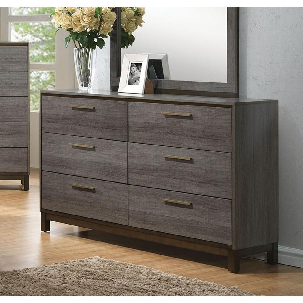  Furniture of America Manvel 6-Drawer Dresser CM7867D IMAGE 1