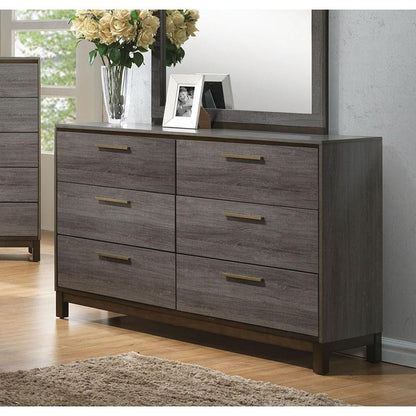  Furniture of America Manvel 6-Drawer Dresser CM7867D IMAGE 1