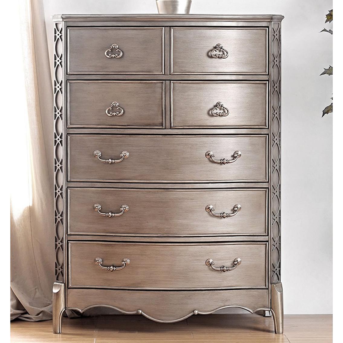  Furniture of America Capella 5-Drawer Chest CM7432C IMAGE 1