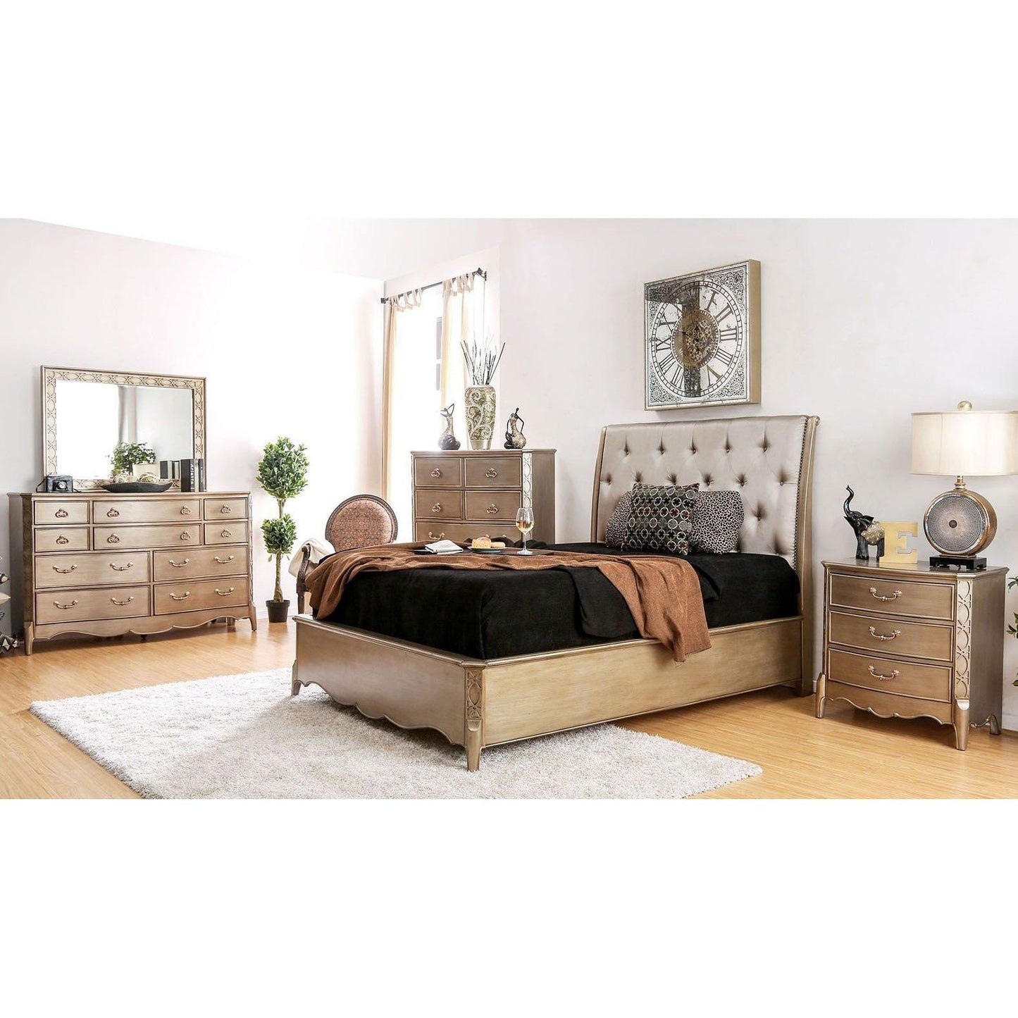  Furniture of America Capella 5-Drawer Chest CM7432C IMAGE 5