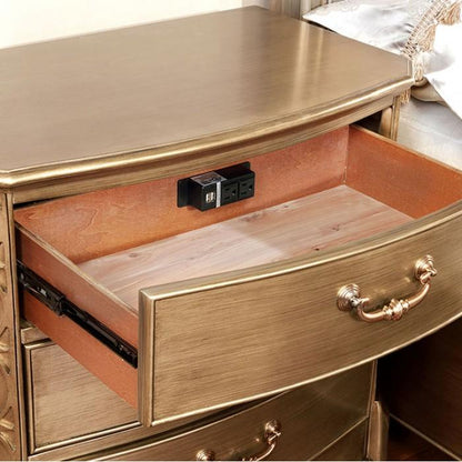  Furniture of America Capella 3-Drawer Nightstand CM7432N IMAGE 6