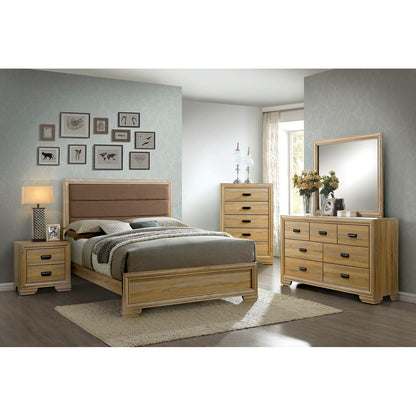  Furniture of America Renee Queen Upholstered Panel Bed CM7660Q-BED IMAGE 2