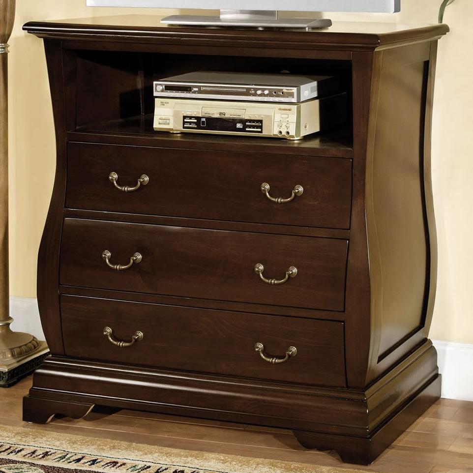  Furniture of America Brunswick CM7503TV 3-Drawer Media Chest CM7503TV IMAGE 1