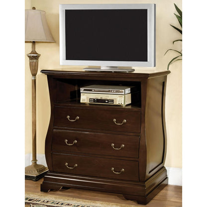  Furniture of America Brunswick CM7503TV 3-Drawer Media Chest CM7503TV IMAGE 2