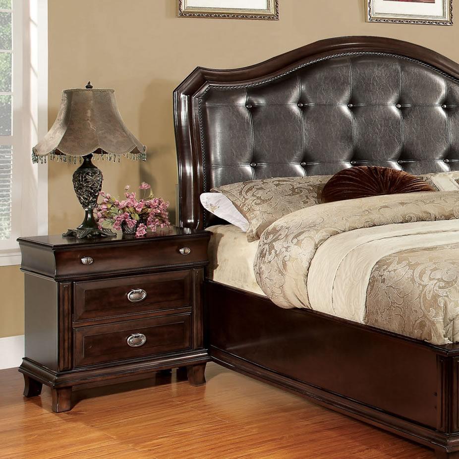  Furniture of America Arden 3-Drawer Nightstand CM7065N IMAGE 2