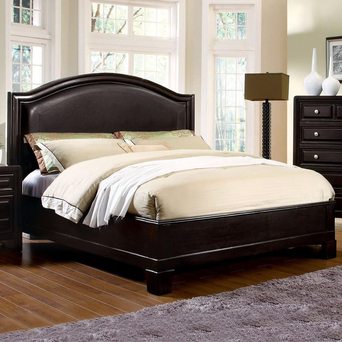  Furniture of America Winsor California King Upholstered Bed CM7058CK-BED IMAGE 1