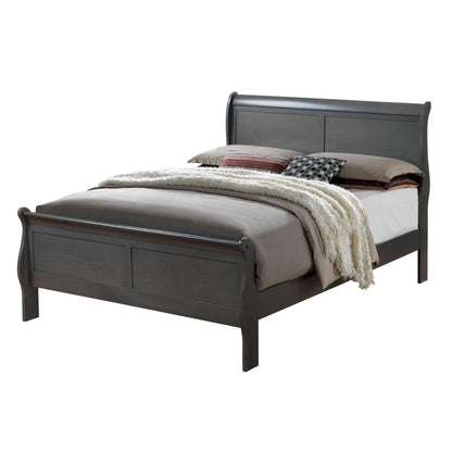  Furniture of America Louis Philippe III Full Sleigh Bed CM7866GY-F-BED IMAGE 1