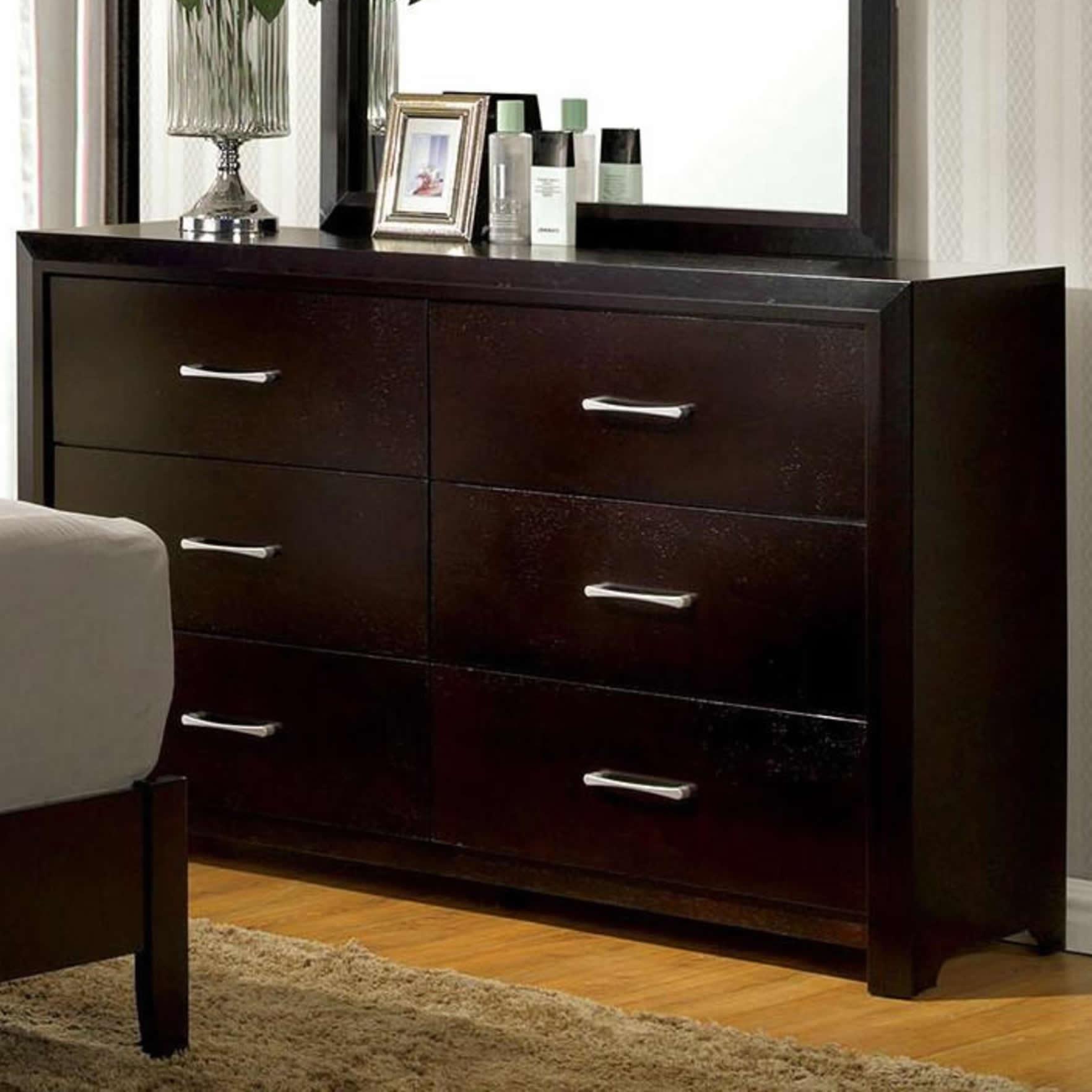  Furniture of America Janine 6-Drawer Dresser CM7868D IMAGE 2