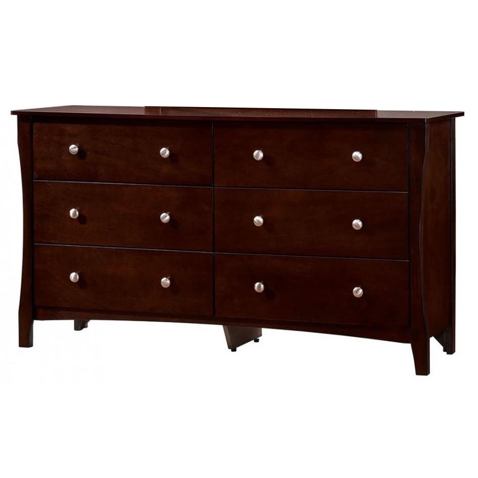  Furniture of America Riggins 6-Drawer Dresser CM7070D IMAGE 1