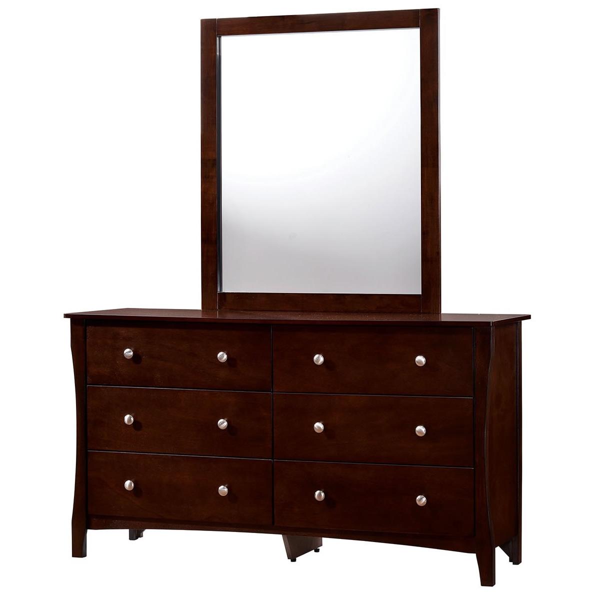  Furniture of America Riggins 6-Drawer Dresser CM7070D IMAGE 2