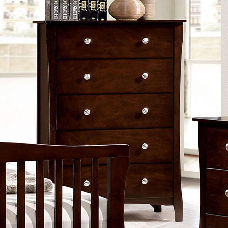  Furniture of America Riggins 5-Drawer Chest CM7070C IMAGE 2