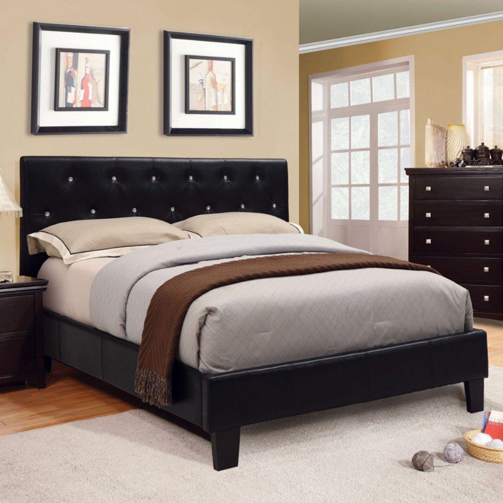  Furniture of America Azaleh California King Upholstered Panel Bed CM7431CK-BED IMAGE 1