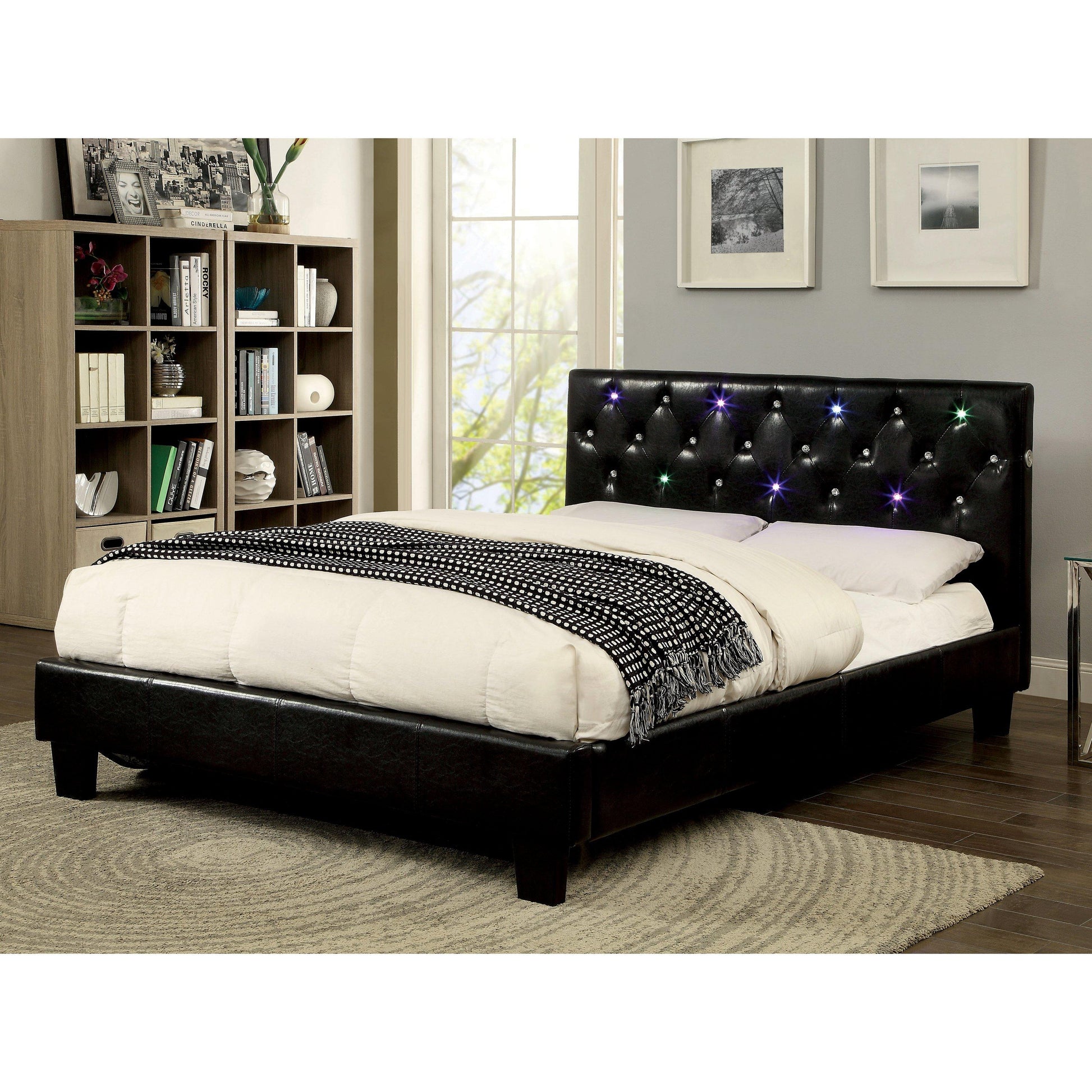  Furniture of America Azaleh King Upholstered Panel Bed CM7431EK-BED IMAGE 6