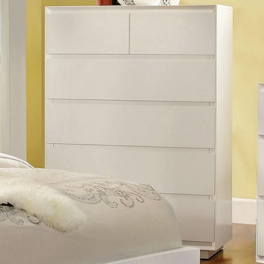 Furniture of America Leeroy 6-Drawer Chest CM7819C IMAGE 1