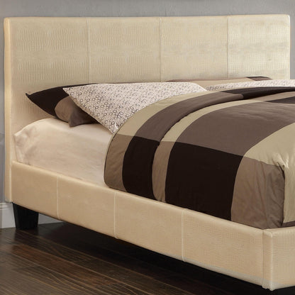  Furniture of America Wallen King Upholstered Panel Bed CM7793WH-EK-BED IMAGE 2