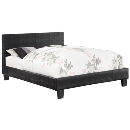  Furniture of America Wallen Twin Upholstered Panel Bed CM7793BK-T-BED IMAGE 1
