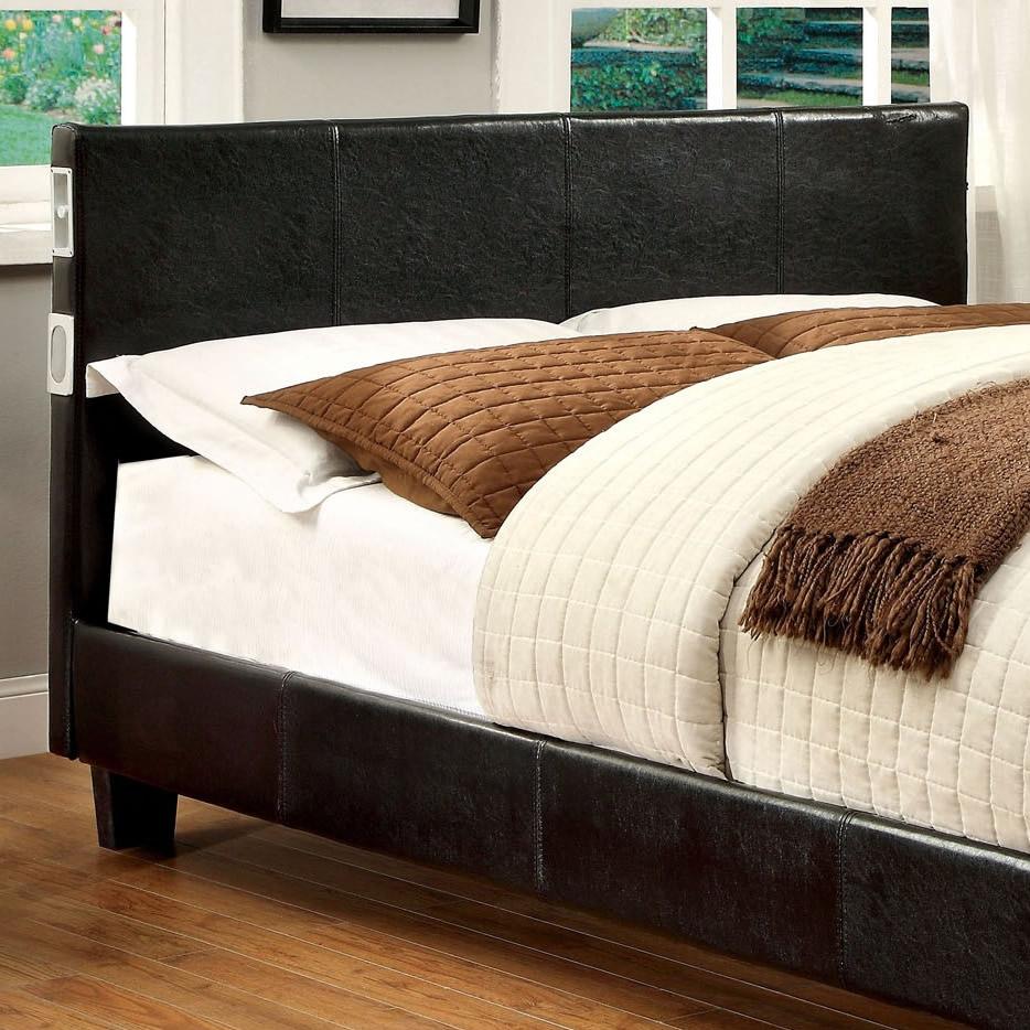  Furniture of America Evans Twin Upholstered Panel Bed CM7099EX-T-BED IMAGE 4