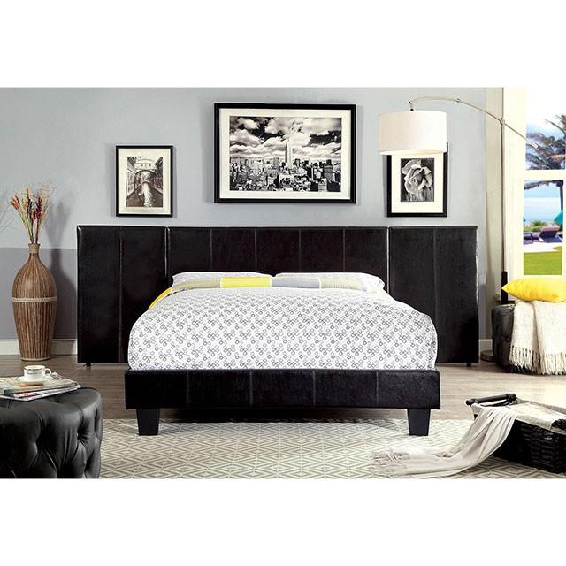  Furniture of America Winn Park King Upholstered Panel Bed CM7008EK-BED IMAGE 2