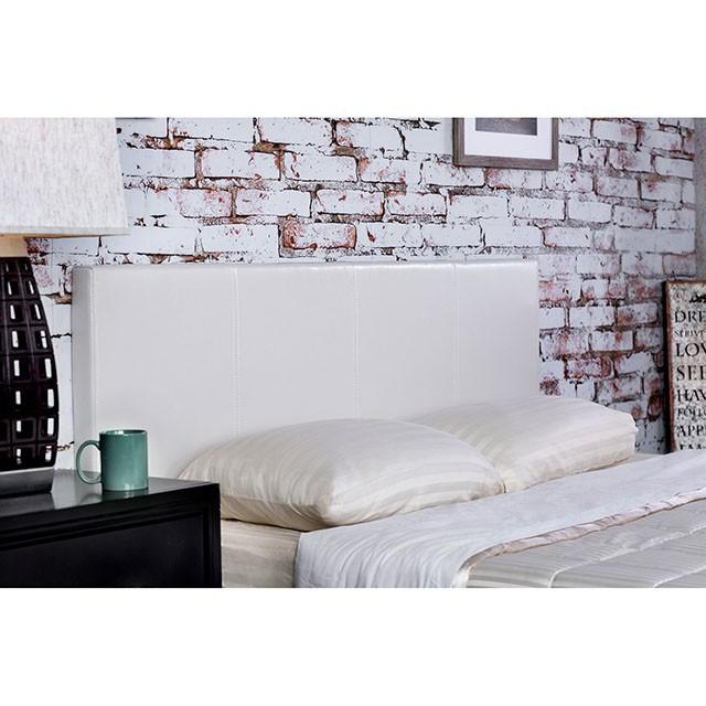  Furniture of America Winn Park Twin Upholstered Panel Bed CM7008WH-T-BED IMAGE 3