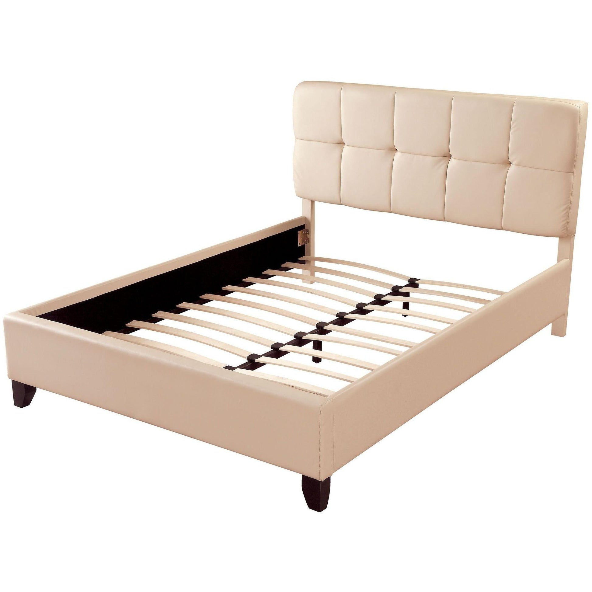  Furniture of America Cressida Full Upholstered Panel Bed CM7725BG-F-BED IMAGE 5