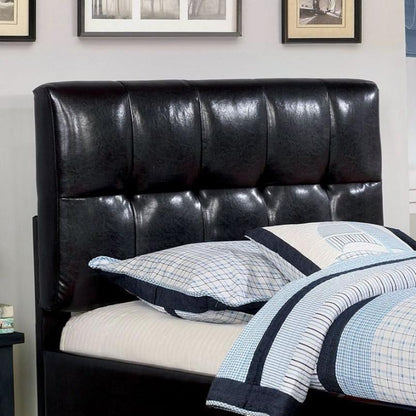  Furniture of America Cressida Twin Upholstered Panel Bed CM7725BK-T-BED IMAGE 2