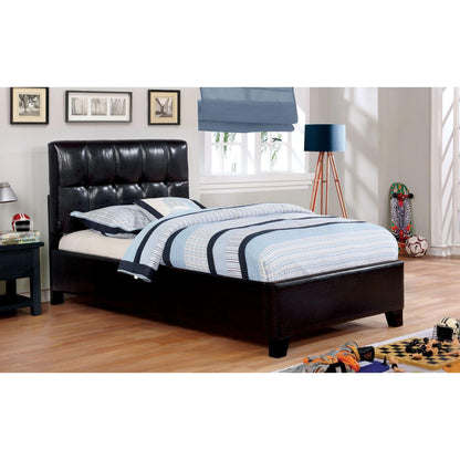  Furniture of America Cressida Twin Upholstered Panel Bed CM7725BK-T-BED IMAGE 5