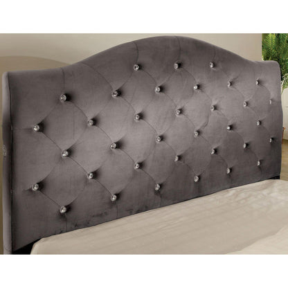  Furniture of America Cressida Queen Platform Bed CM7421GY-Q-BED IMAGE 2