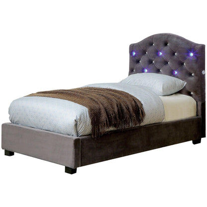  Furniture of America Cressida Twin Platform Bed CM7421GY-T-BED IMAGE 1