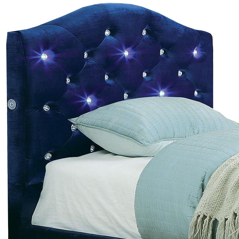  Furniture of America Cressida Twin Platform Bed CM7421NV-T-BED IMAGE 2
