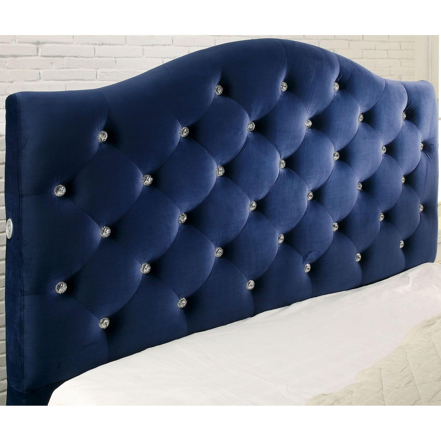  Furniture of America Cressida California King Platform Bed CM7421NV-CK-BED IMAGE 3