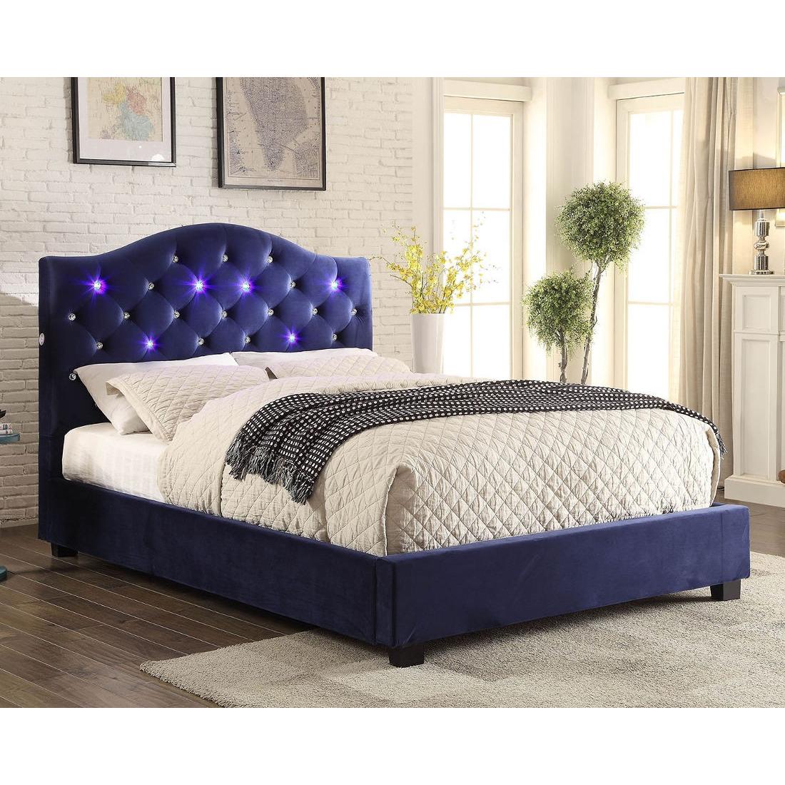  Furniture of America Cressida California King Platform Bed CM7421NV-CK-BED IMAGE 8