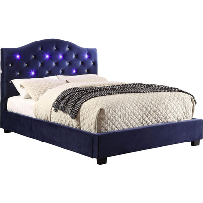  Furniture of America Cressida Queen Platform Bed CM7421NV-Q-BED IMAGE 2