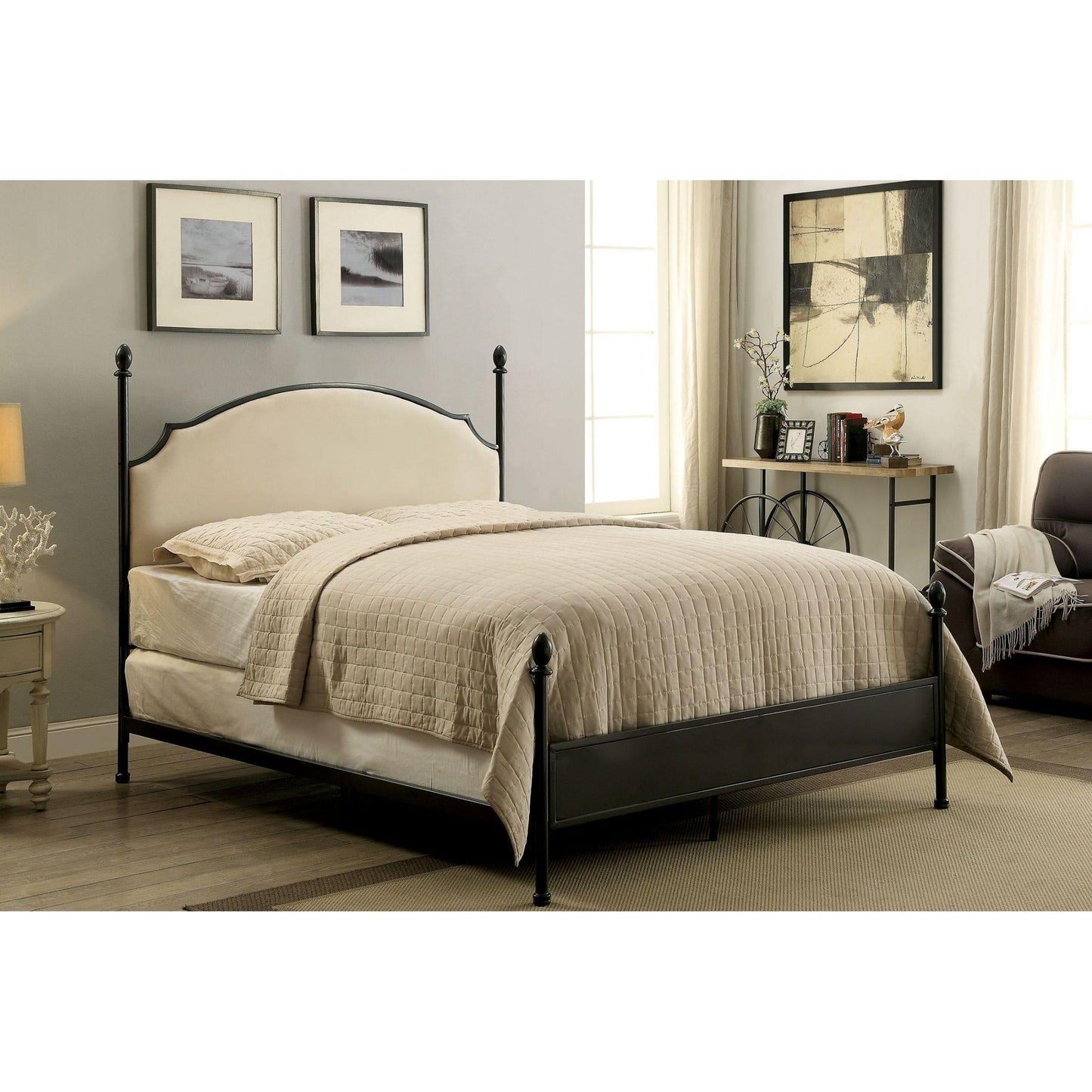  Furniture of America Sinead King Poster Bed CM7420EK IMAGE 1