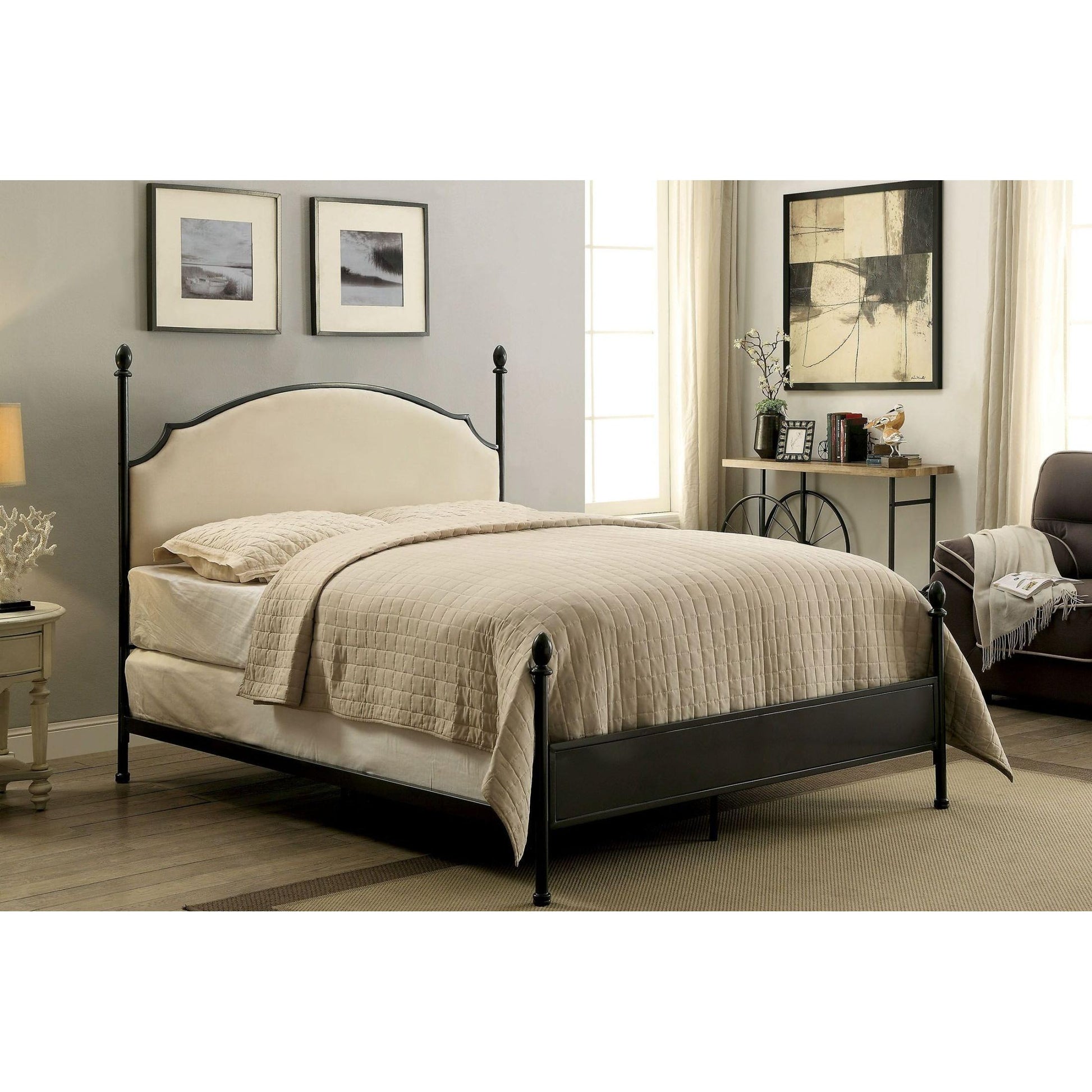  Furniture of America Sinead King Poster Bed CM7420EK IMAGE 1