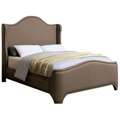  Furniture of America Rebecca California King Upholstered Panel Bed CM7516CK-BED IMAGE 1