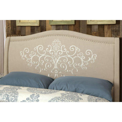  Furniture of America Karissa Full Upholstered Panel Bed CM7698F-BED IMAGE 3