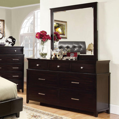  Furniture of America Fontes Dresser Mirror CM7118M IMAGE 2