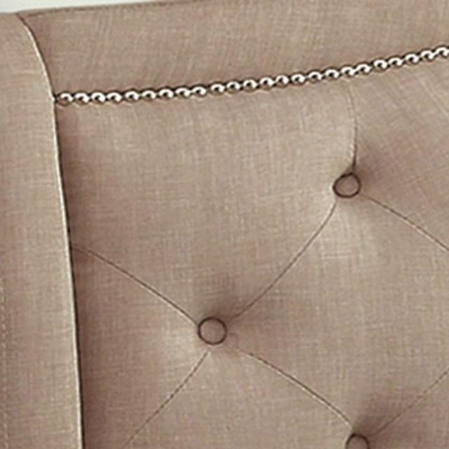 Furniture of America Marisko California King Upholstered Panel Bed CM7161CK-BED IMAGE 2