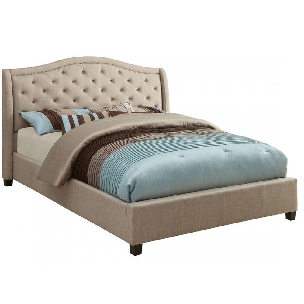 Furniture of America Marisko Full Upholstered Panel Bed CM7161F-BED IMAGE 1