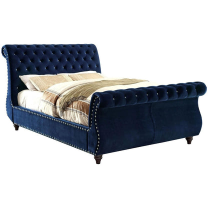  Furniture of America Noella California King Sleigh Bed CM7128NV-CK-BED IMAGE 1