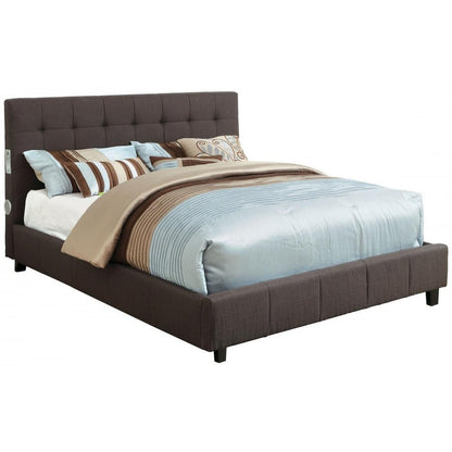  Furniture of America Dillan King Panel Bed CM7060GY-EK-BED IMAGE 1