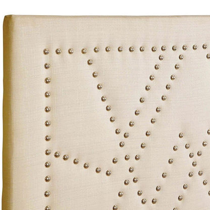  Furniture of America Marianne California King Upholstered Panel Bed CM7433BG-CK-BED IMAGE 2