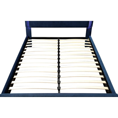  Furniture of America Erglow I Full Upholstered Panel Bed CM7695NV-F-BED IMAGE 3