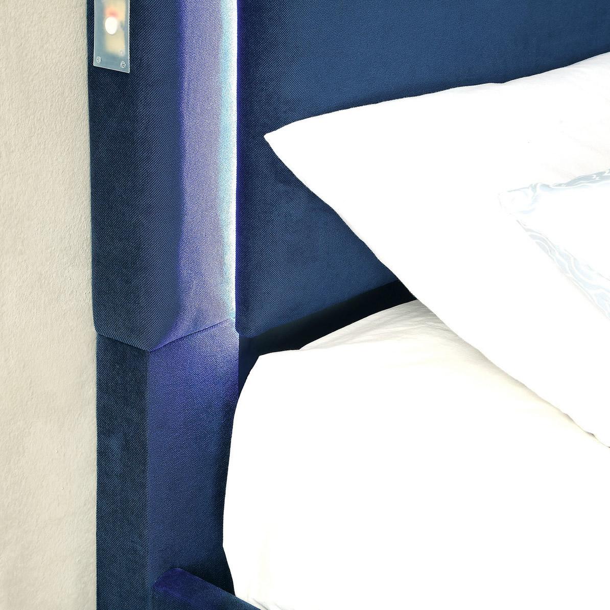  Furniture of America Erglow I Full Upholstered Panel Bed CM7695NV-F-BED IMAGE 6