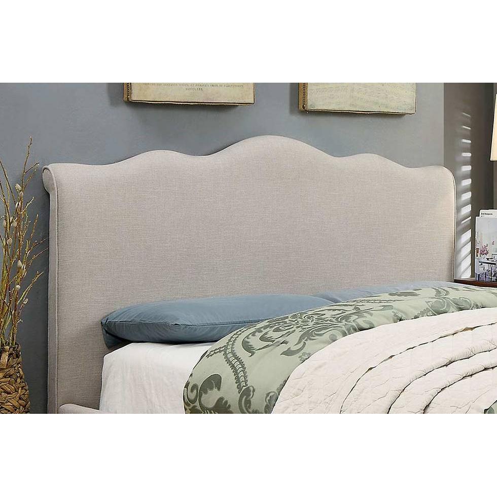  Furniture of America Rolanda King Upholstered Panel Bed CM7722EK-BED IMAGE 2