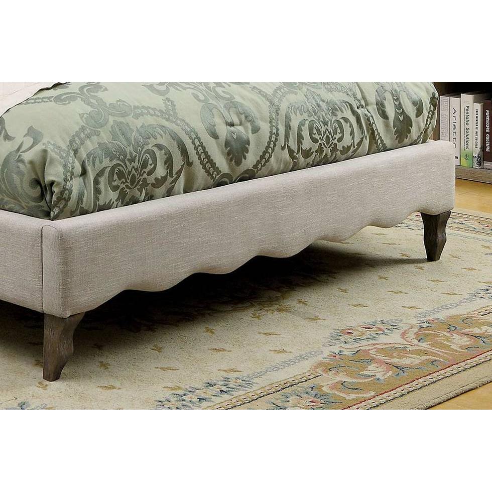  Furniture of America Rolanda King Upholstered Panel Bed CM7722EK-BED IMAGE 3
